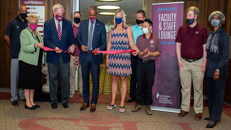 Faculty and Staff Lounge Ribbon Cutting